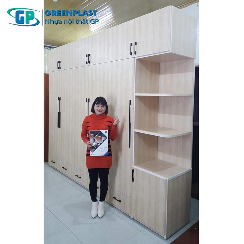 tu-quan-ao-gpm048 Tủ quần áo GPM048